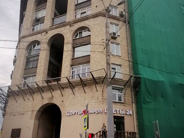 Реконструкция фасада здания - Ленинский проспект 70к11